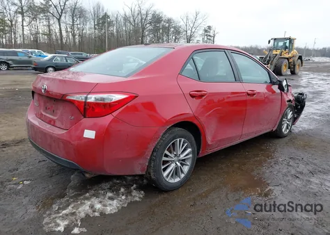 2014 Toyota Corolla Le Premium from USA, damaged, VIN 2T1BURHE2EC004050